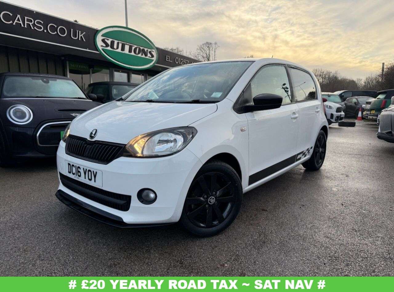 A 2016 SKODA CITIGO 1.0 MPI Monte Carlo Hatchback 5dr Petrol Manual Euro 6 (60 ps) £20 YEARLY T A 2016 SKODA CITIGO 1.0 MPI Monte Carlo Hatchback 5dr Petrol Manual Euro 6 (60 ps) £20 YEARLY T