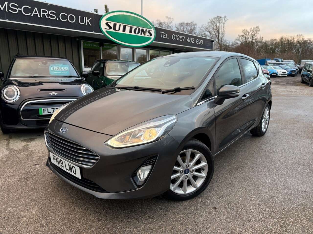 A 2018 FORD FIESTA 1.0T EcoBoost Titanium Hatchback 5dr Petrol Manual Euro 6 (s/s) (100 ps) ** A 2018 FORD FIESTA 1.0T EcoBoost Titanium Hatchback 5dr Petrol Manual Euro 6 (s/s) (100 ps) **