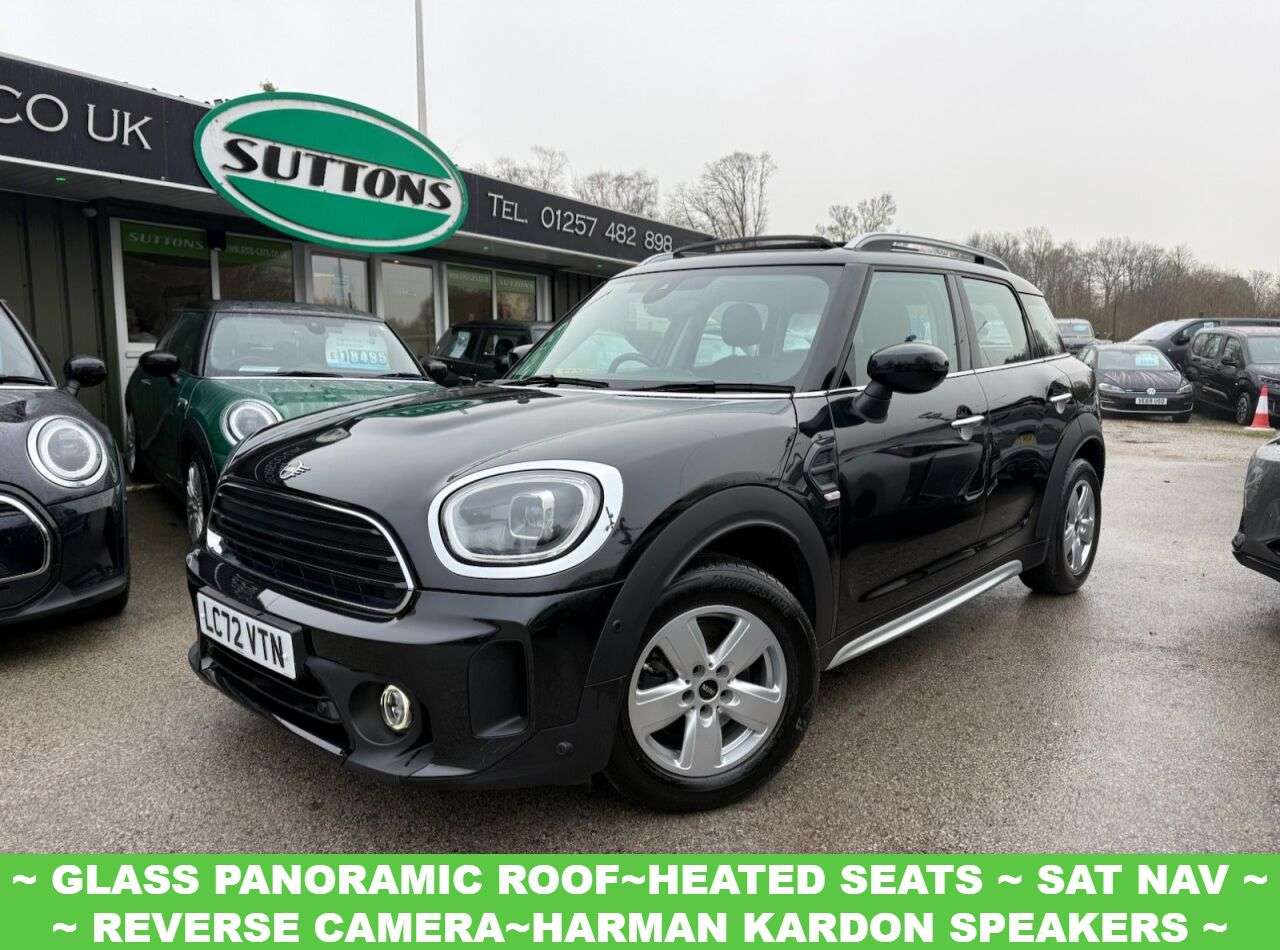 A 2022 MINI COUNTRYMAN 1.5 Cooper Classic SUV 5dr Petrol Steptronic Euro 6 (s/s) (136 ps) HEATED S A 2022 MINI COUNTRYMAN 1.5 Cooper Classic SUV 5dr Petrol Steptronic Euro 6 (s/s) (136 ps) HEATED S