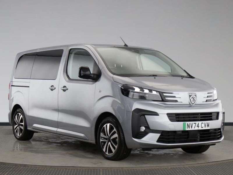A 2024 PEUGEOT E- TRAVELLER 75kWh Allure Standard MPV 5dr Electric Auto MWB (8 Seat, 11kW Charger) (136 A 2024 PEUGEOT E- TRAVELLER 75kWh Allure Standard MPV 5dr Electric Auto MWB (8 Seat, 11kW Charger) (136