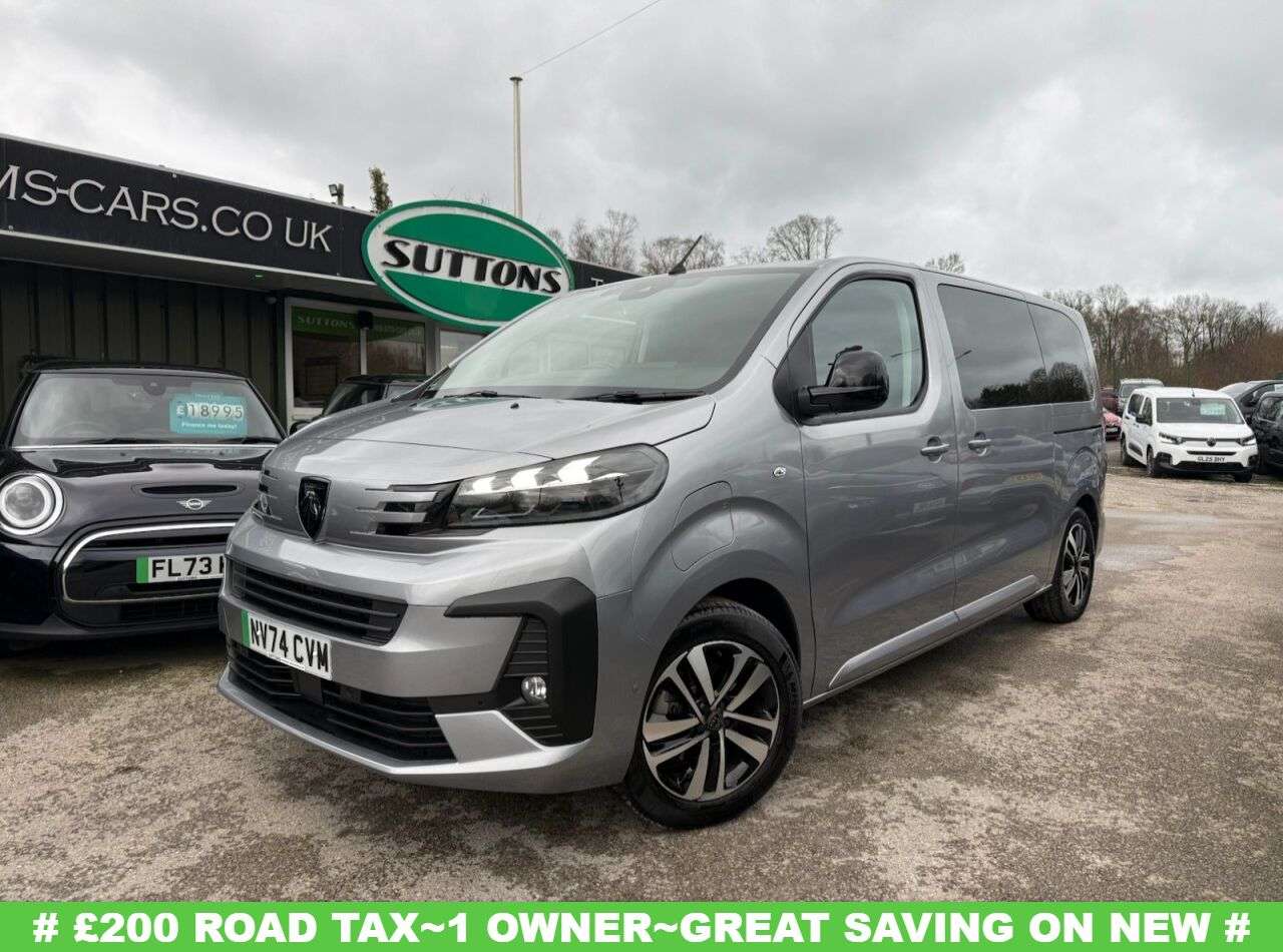 A 2024 PEUGEOT E- TRAVELLER 75kWh Allure Standard MPV 5dr Electric Auto MWB (8 Seat, 11kW Charger) (136 A 2024 PEUGEOT E- TRAVELLER 75kWh Allure Standard MPV 5dr Electric Auto MWB (8 Seat, 11kW Charger) (136