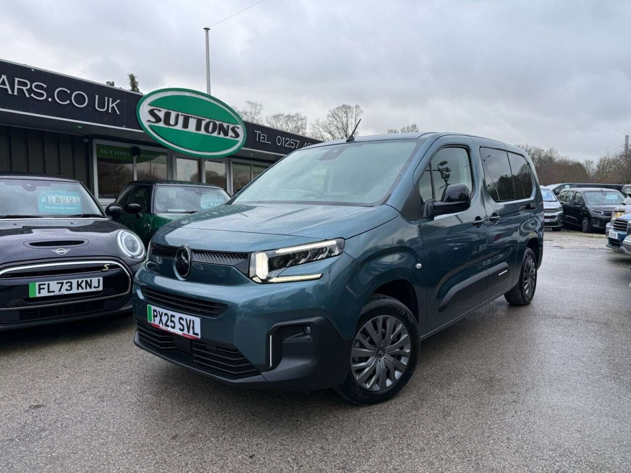A 2025 CITROEN E-BERLINGO 52kWh PLUS XL MPV 5dr Electric Auto (7.4kW Charger) (136 ps) 1 OWNER~APPLE A 2025 CITROEN E-BERLINGO 52kWh PLUS XL MPV 5dr Electric Auto (7.4kW Charger) (136 ps) 1 OWNER~APPLE