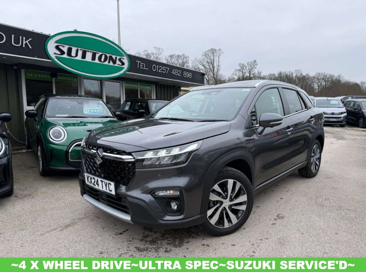 A 2024 SUZUKI S-CROSS 1.5h Ultra SUV 5dr Petrol Hybrid AGS ALLGRIP Euro 6 (s/s) (115 ps) SUZUKI S A 2024 SUZUKI S-CROSS 1.5h Ultra SUV 5dr Petrol Hybrid AGS ALLGRIP Euro 6 (s/s) (115 ps) SUZUKI S