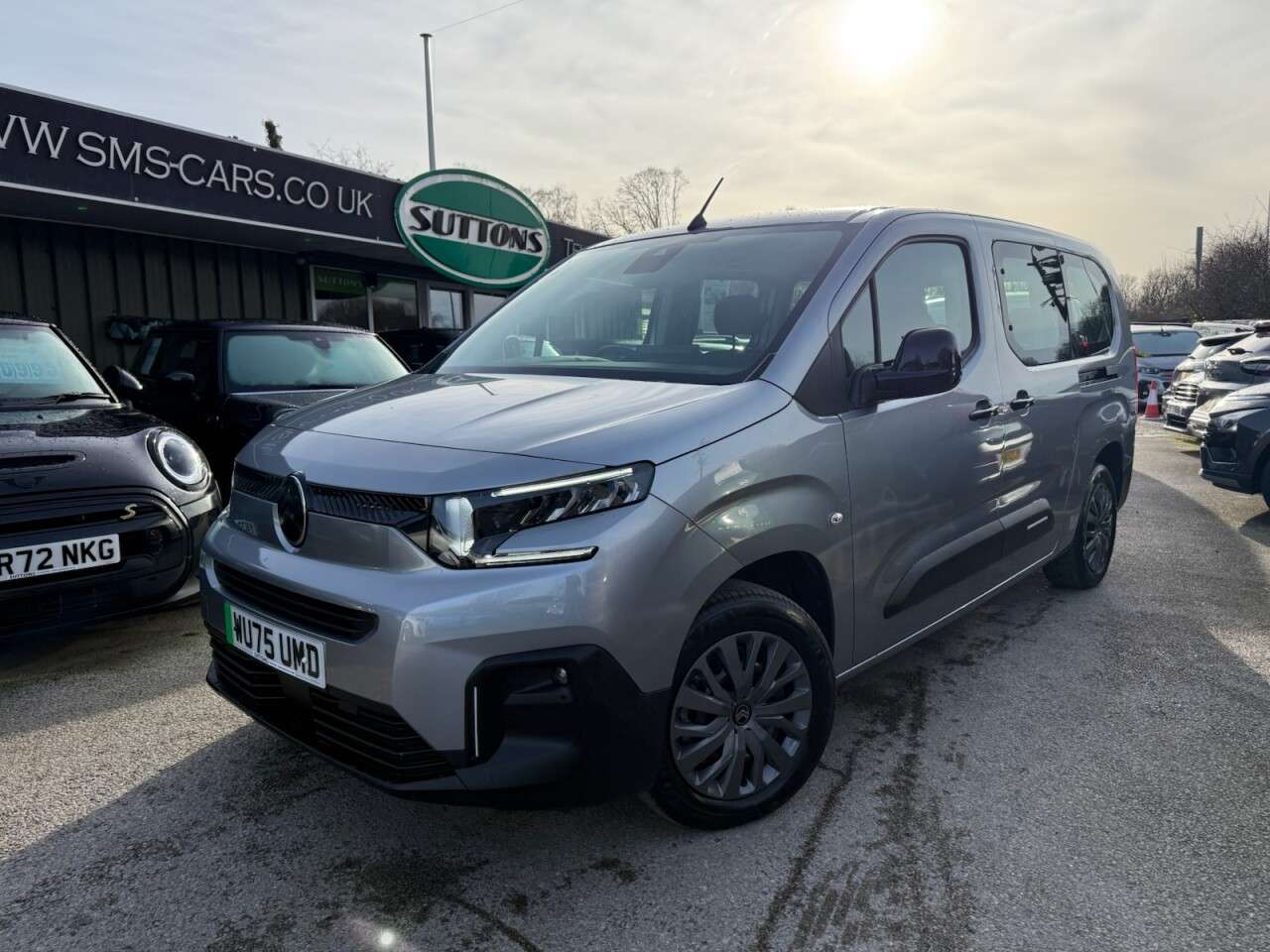 A 2025 CITROEN E-BERLINGO 52kWh PLUS XL MPV 5dr Electric Auto (7.4kW Charger) (136 ps) 1 OWNER~CAR PL A 2025 CITROEN E-BERLINGO 52kWh PLUS XL MPV 5dr Electric Auto (7.4kW Charger) (136 ps) 1 OWNER~CAR PL