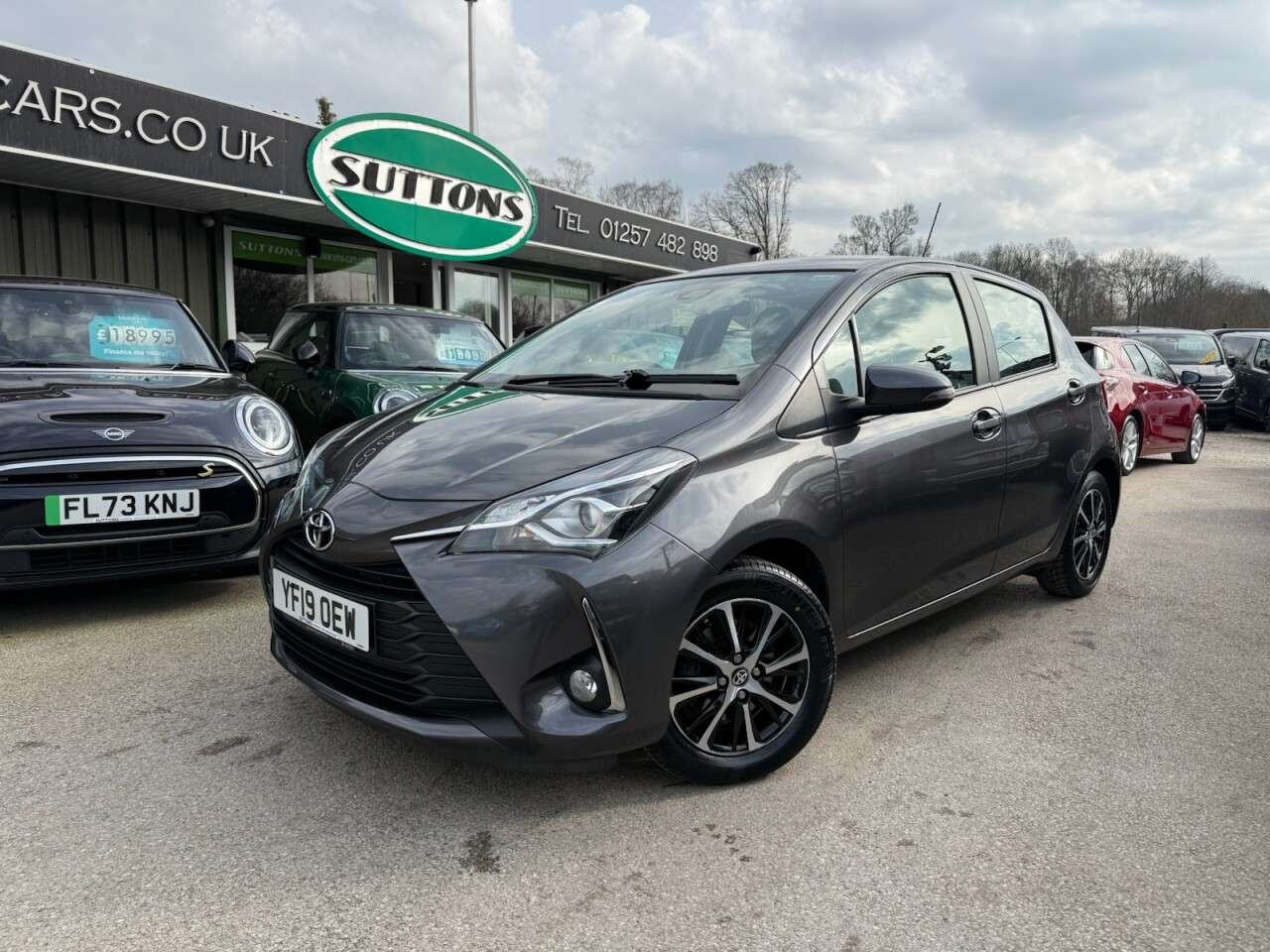 A 2019 TOYOTA YARIS 1.5 VVT-i Icon Tech Hatchback 5dr Petrol Manual Euro 6 (111 ps) **1 FORMER A 2019 TOYOTA YARIS 1.5 VVT-i Icon Tech Hatchback 5dr Petrol Manual Euro 6 (111 ps) **1 FORMER