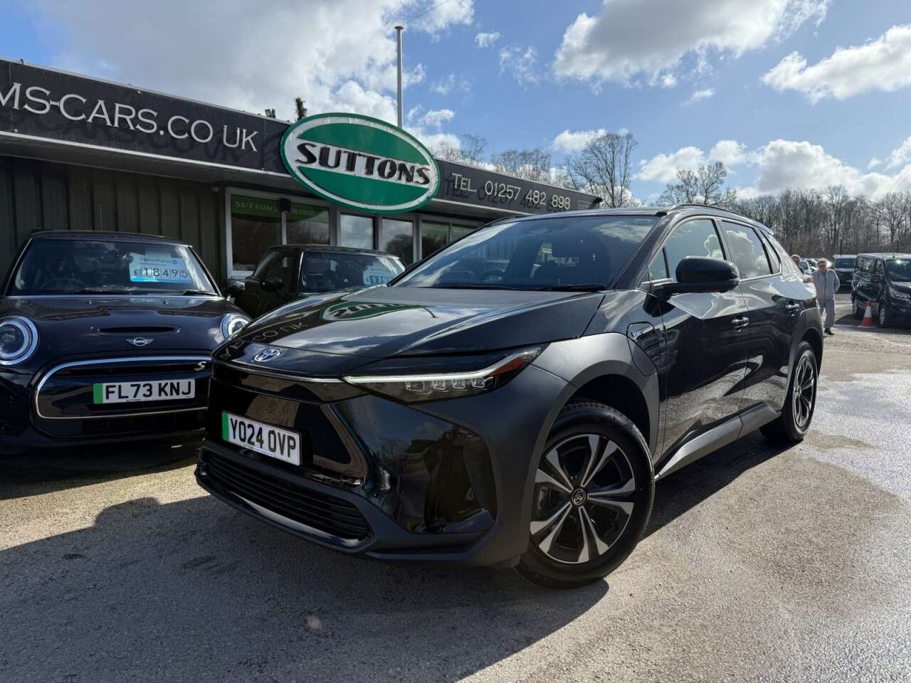 A 2024 TOYOTA BZ4X 71.4kWh Motion SUV 5dr Electric Auto (11kW OBC) (204 ps) SAT NAV~HEATED SEA A 2024 TOYOTA BZ4X 71.4kWh Motion SUV 5dr Electric Auto (11kW OBC) (204 ps) SAT NAV~HEATED SEA