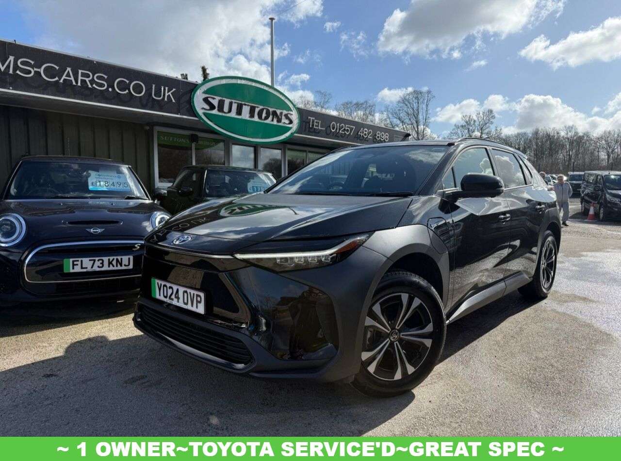 A 2024 TOYOTA BZ4X 71.4kWh Motion SUV 5dr Electric Auto (11kW OBC) (204 ps) SAT NAV~HEATED SEA A 2024 TOYOTA BZ4X 71.4kWh Motion SUV 5dr Electric Auto (11kW OBC) (204 ps) SAT NAV~HEATED SEA