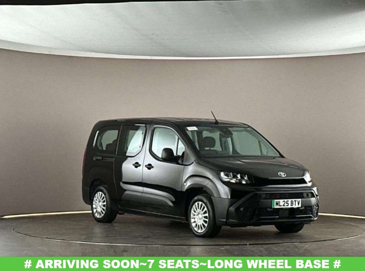 A 2025 TOYOTA PROACE CITY VERSO 50kWh Icon Long MPV 5dr Electric Auto (136 ps) +++ARRIVING INTO STOCK SOON+ A 2025 TOYOTA PROACE CITY VERSO 50kWh Icon Long MPV 5dr Electric Auto (136 ps) +++ARRIVING INTO STOCK SOON+