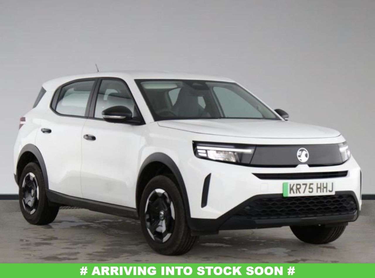 A 2025 VAUXHALL FRONTERA ELECTRIC 44kWh Design SUV 5dr Electric Auto (113 ps) +++ARRIVING INTO STOCK SOON+++ A 2025 VAUXHALL FRONTERA ELECTRIC 44kWh Design SUV 5dr Electric Auto (113 ps) +++ARRIVING INTO STOCK SOON+++