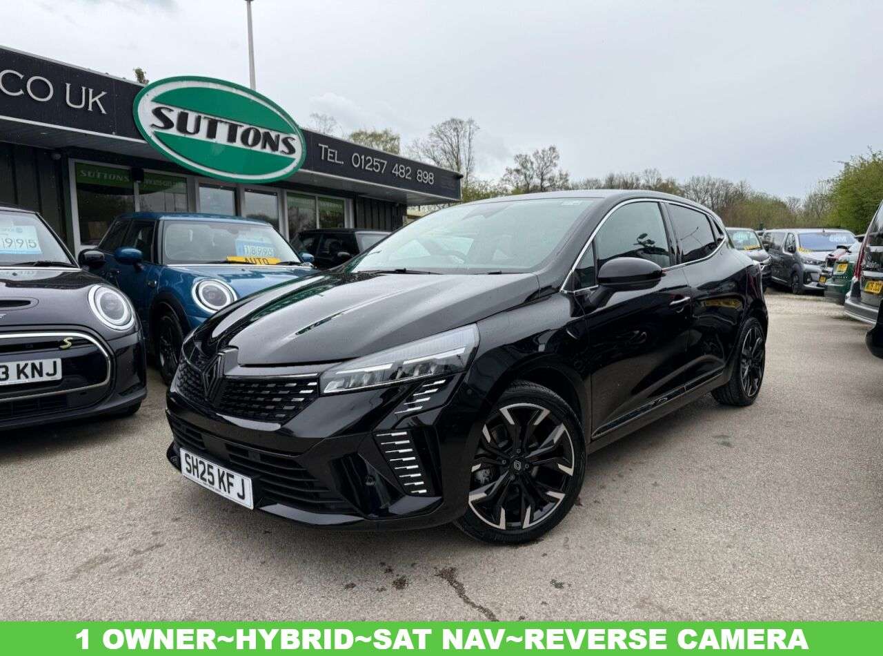 A 2025 RENAULT CLIO 1.6 E-TECH techno Hatchback 5dr Petrol Hybrid Auto Euro 6 (s/s) (145 ps) 1 A 2025 RENAULT CLIO 1.6 E-TECH techno Hatchback 5dr Petrol Hybrid Auto Euro 6 (s/s) (145 ps) 1