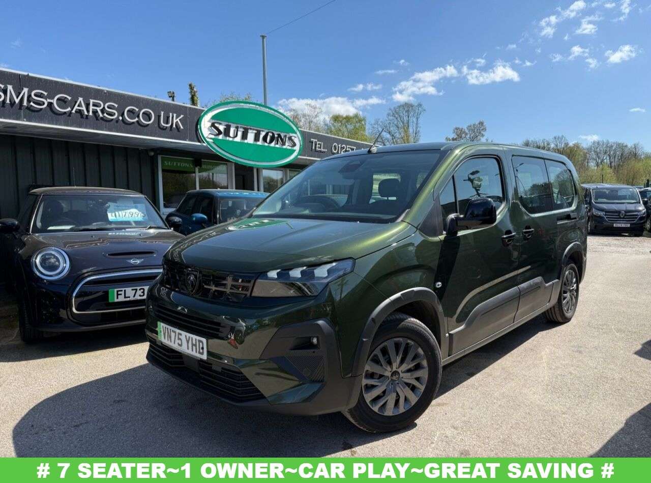 A 2026 PEUGEOT E-RIFTER 52kWh Allure Long MPV 5dr Electric Auto (7.4kW Charger) (136 ps) A 2026 PEUGEOT E-RIFTER 52kWh Allure Long MPV 5dr Electric Auto (7.4kW Charger) (136 ps)