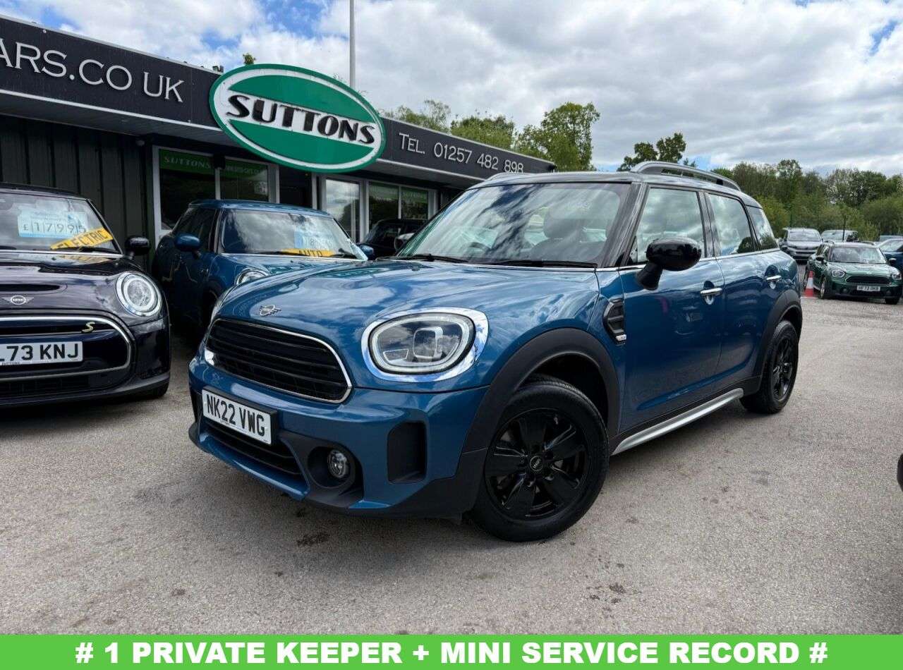 A 2022 MINI COUNTRYMAN 1.5 Cooper Classic SUV 5dr Petrol Steptronic Euro 6 (s/s) (136 ps) *SAT NAV A 2022 MINI COUNTRYMAN 1.5 Cooper Classic SUV 5dr Petrol Steptronic Euro 6 (s/s) (136 ps) *SAT NAV
