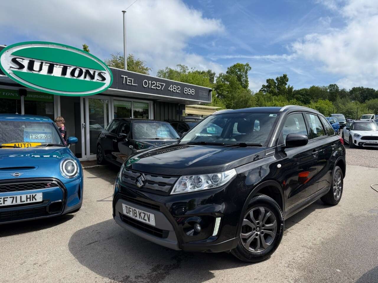 A 2018 SUZUKI VITARA 1.6 SZ4 SUV 5dr Petrol Manual Euro 6 (s/s) (120 ps) *LOCAL PART EXCHANGE~LO A 2018 SUZUKI VITARA 1.6 SZ4 SUV 5dr Petrol Manual Euro 6 (s/s) (120 ps) *LOCAL PART EXCHANGE~LO