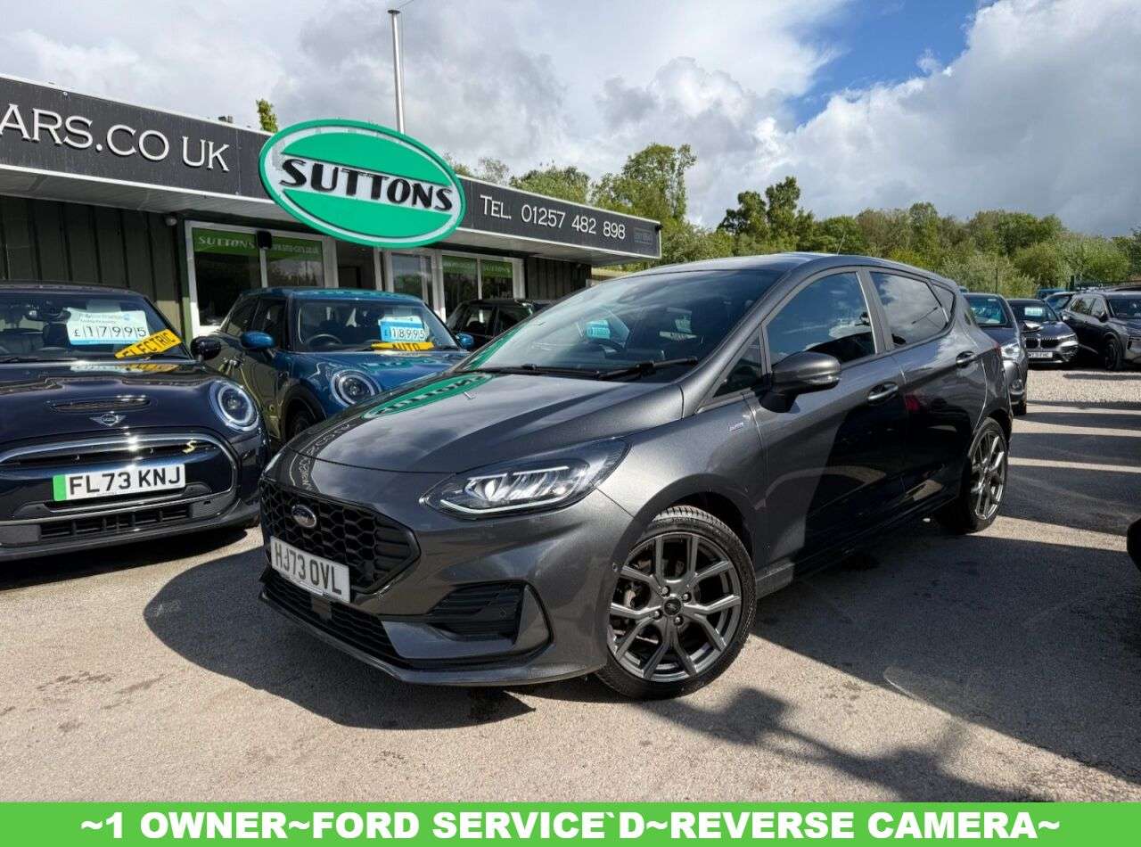 A 2023 FORD FIESTA 1.0T EcoBoost MHEV ST-Line Edition Hatchback 5dr Petrol Manual Euro 6 (s/s) A 2023 FORD FIESTA 1.0T EcoBoost MHEV ST-Line Edition Hatchback 5dr Petrol Manual Euro 6 (s/s)