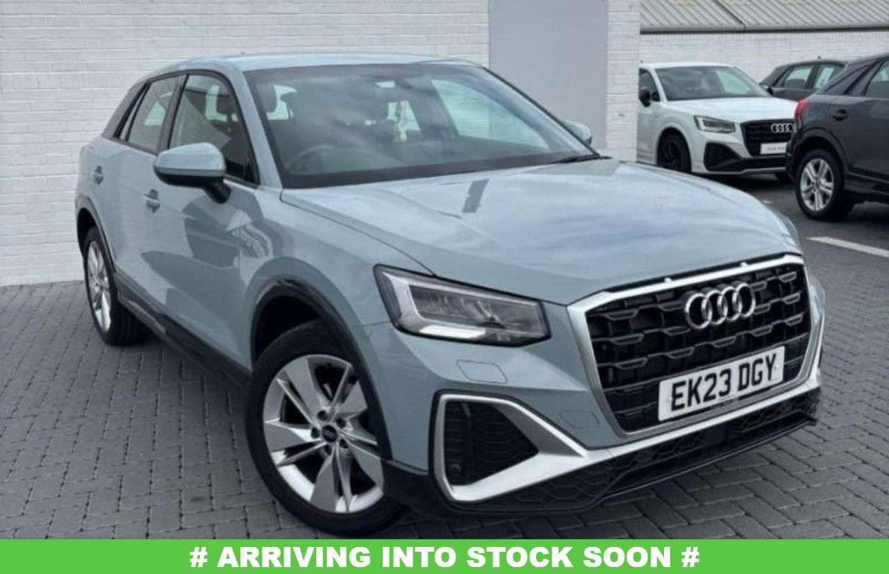 A 2023 AUDI Q2 1.5 TFSI CoD 35 S line SUV 5dr Petrol Manual Euro 6 (s/s) (150 ps) +++ARRIV A 2023 AUDI Q2 1.5 TFSI CoD 35 S line SUV 5dr Petrol Manual Euro 6 (s/s) (150 ps) +++ARRIV