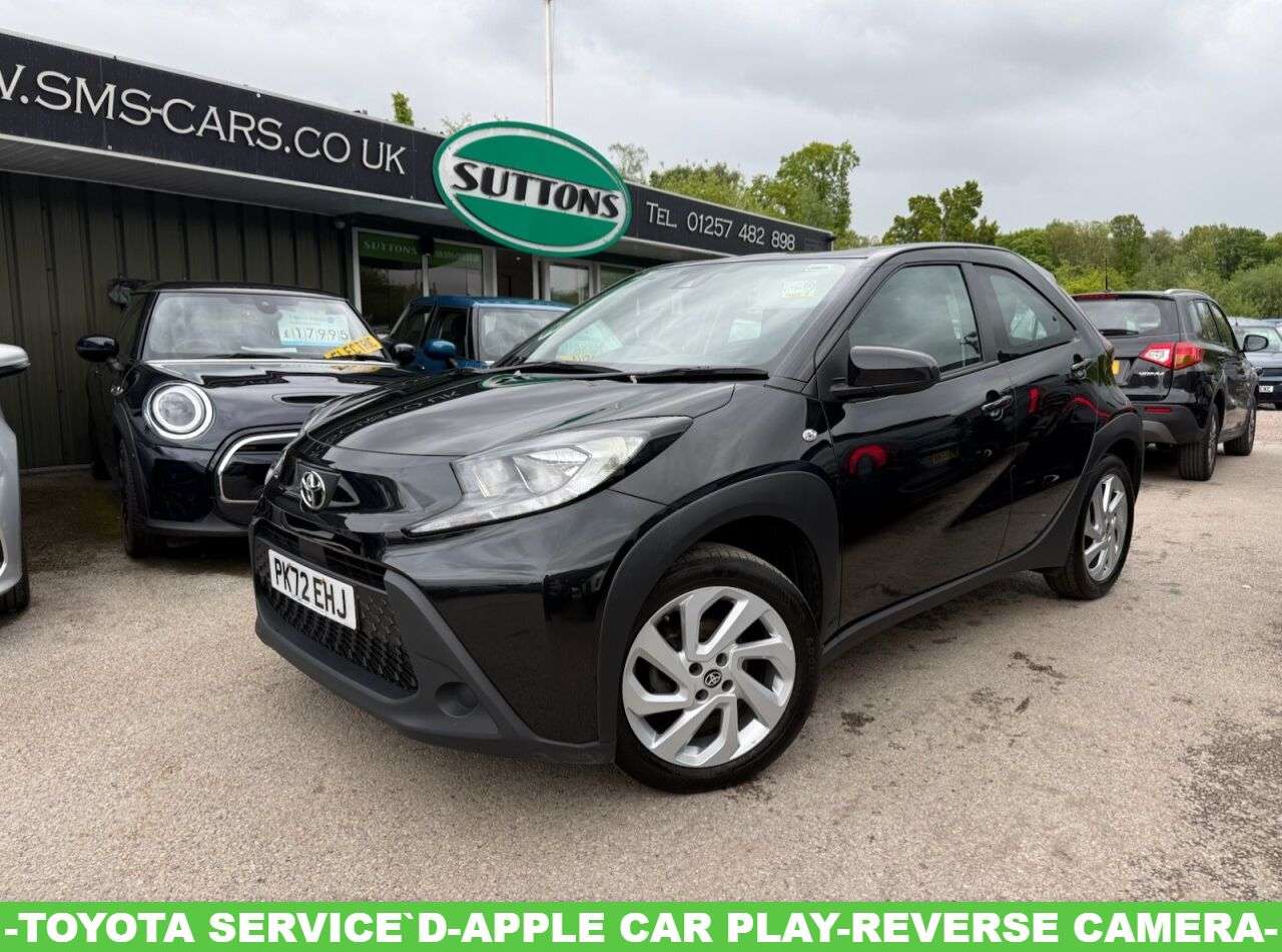 A 2022 TOYOTA AYGO X 1.0 VVT-i Pure Hatchback 5dr Petrol Manual Euro 6 (s/s) (72 ps) REVERSE CAM A 2022 TOYOTA AYGO X 1.0 VVT-i Pure Hatchback 5dr Petrol Manual Euro 6 (s/s) (72 ps) REVERSE CAM