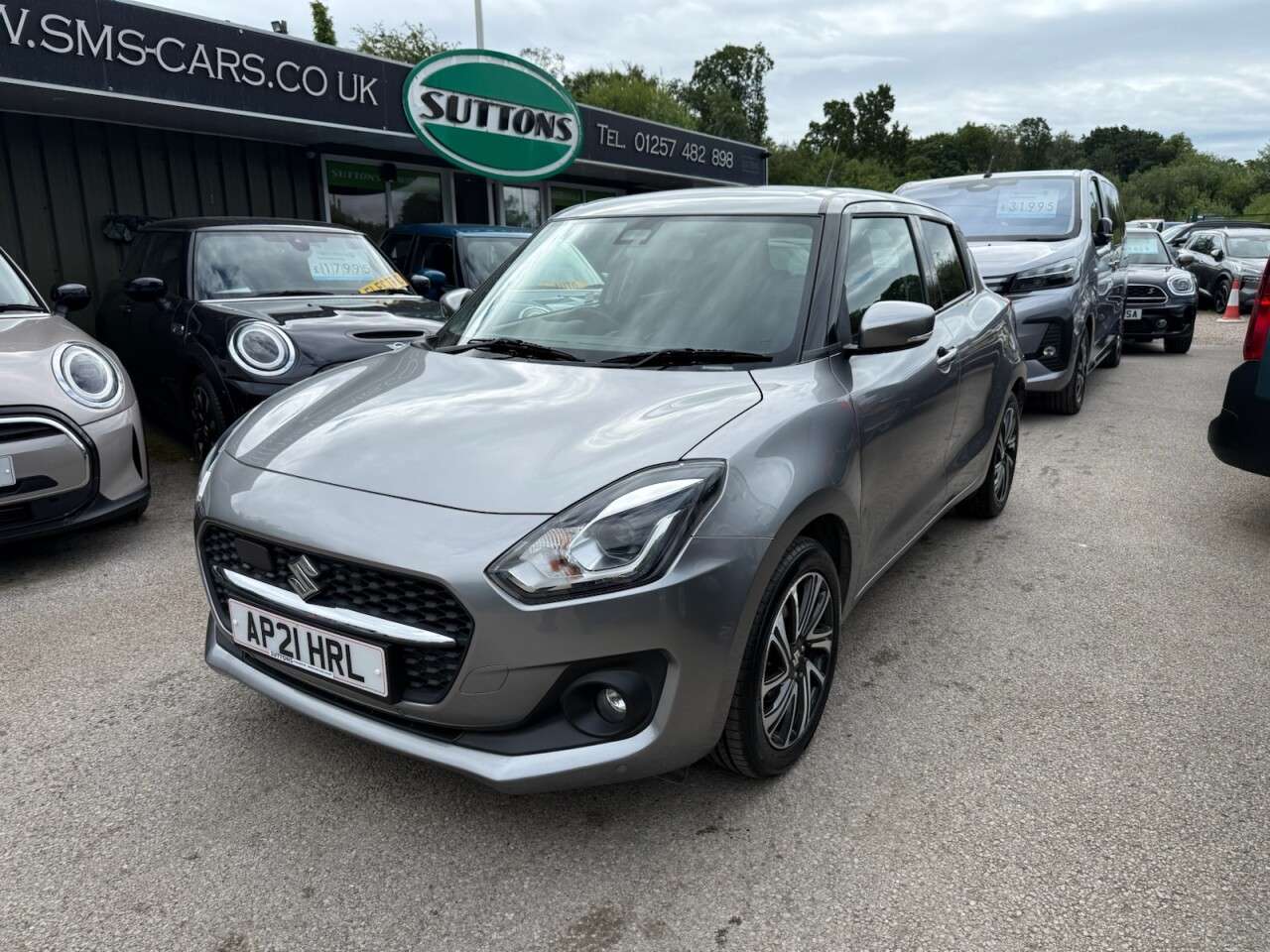 A 2021 SUZUKI SWIFT 1.2 Dualjet MHEV SZ5 Hatchback 5dr Petrol Hybrid CVT Euro 6 (s/s) (83 ps) R A 2021 SUZUKI SWIFT 1.2 Dualjet MHEV SZ5 Hatchback 5dr Petrol Hybrid CVT Euro 6 (s/s) (83 ps) R