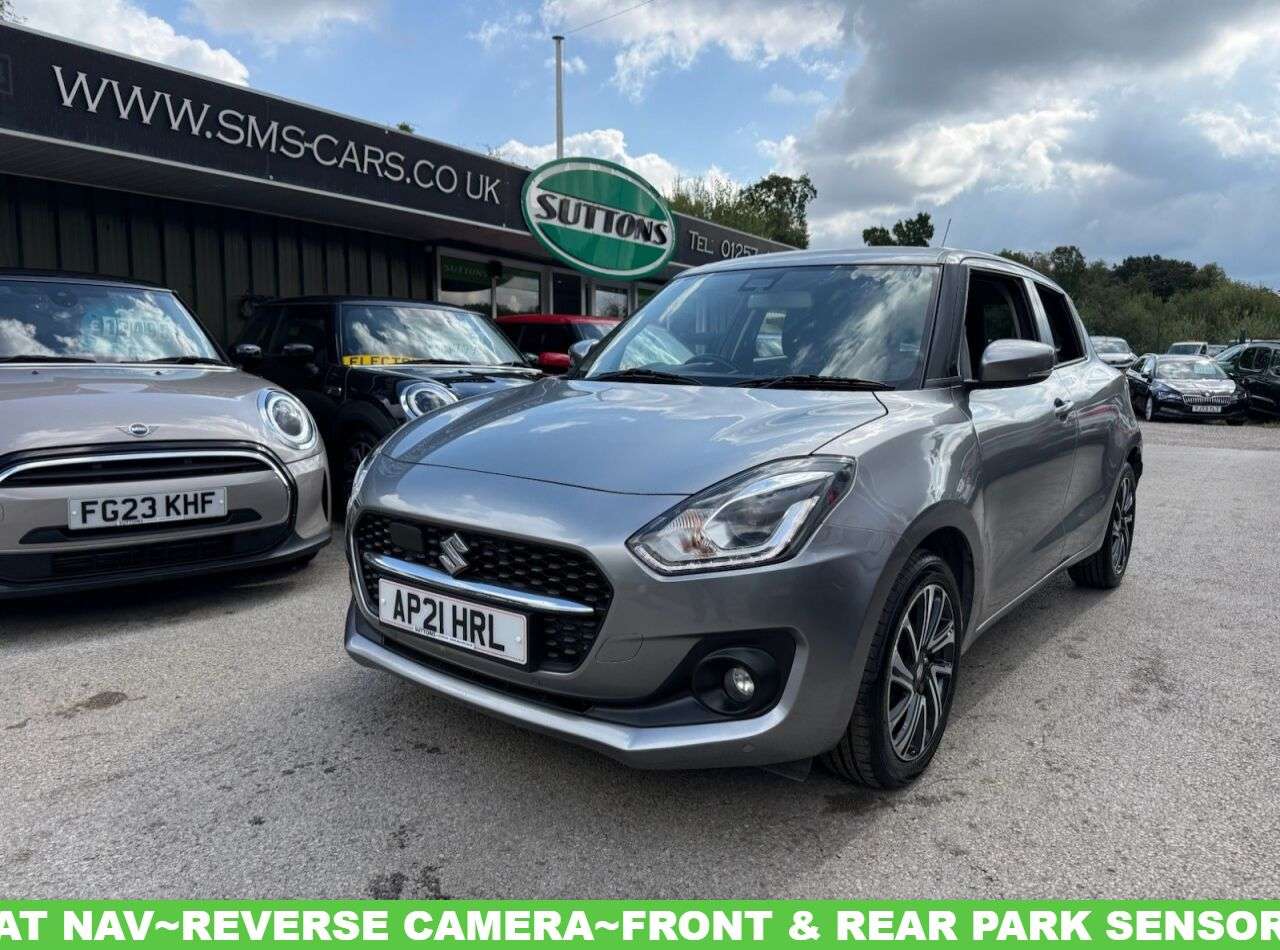 A 2021 SUZUKI SWIFT 1.2 Dualjet MHEV SZ5 Hatchback 5dr Petrol Hybrid CVT Euro 6 (s/s) (83 ps) R A 2021 SUZUKI SWIFT 1.2 Dualjet MHEV SZ5 Hatchback 5dr Petrol Hybrid CVT Euro 6 (s/s) (83 ps) R