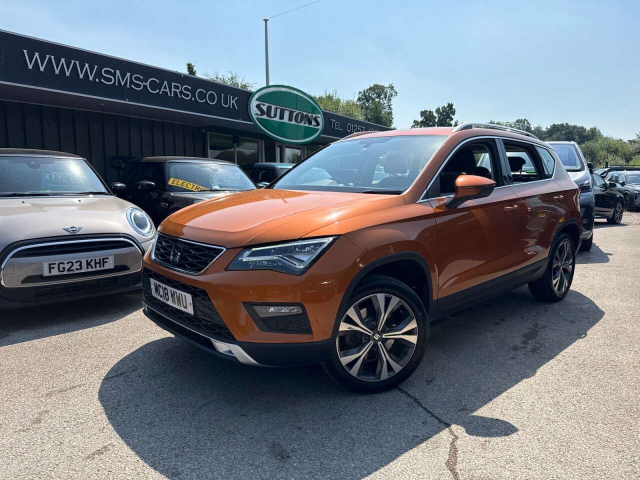 A 2018 SEAT ATECA 1.0 TSI Ecomotive SE Technology SUV 5dr Petrol Manual Euro 6 (s/s) (115 ps) A 2018 SEAT ATECA 1.0 TSI Ecomotive SE Technology SUV 5dr Petrol Manual Euro 6 (s/s) (115 ps)