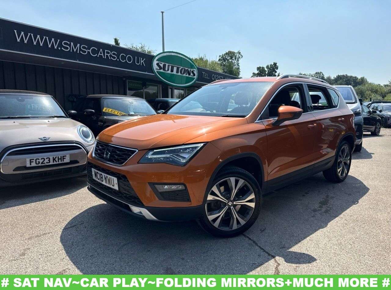 A 2018 SEAT ATECA 1.0 TSI Ecomotive SE Technology SUV 5dr Petrol Manual Euro 6 (s/s) (115 ps) A 2018 SEAT ATECA 1.0 TSI Ecomotive SE Technology SUV 5dr Petrol Manual Euro 6 (s/s) (115 ps)
