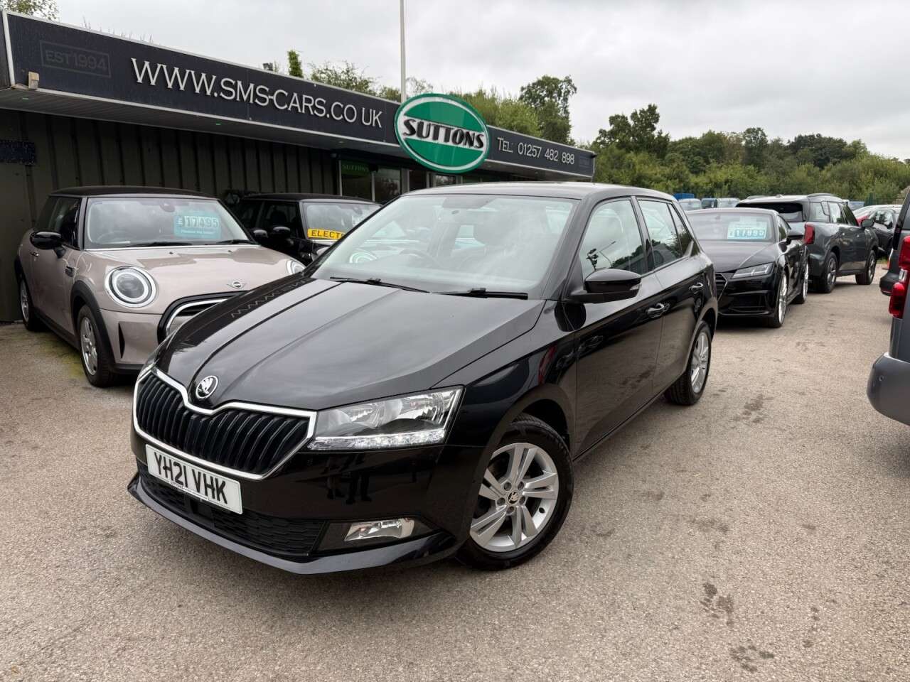 A 2021 SKODA FABIA 1.0 SE Hatchback 5dr Petrol Manual Euro 6 (s/s) (60 ps) APPLE CAR PLAY~MIRR A 2021 SKODA FABIA 1.0 SE Hatchback 5dr Petrol Manual Euro 6 (s/s) (60 ps) APPLE CAR PLAY~MIRR