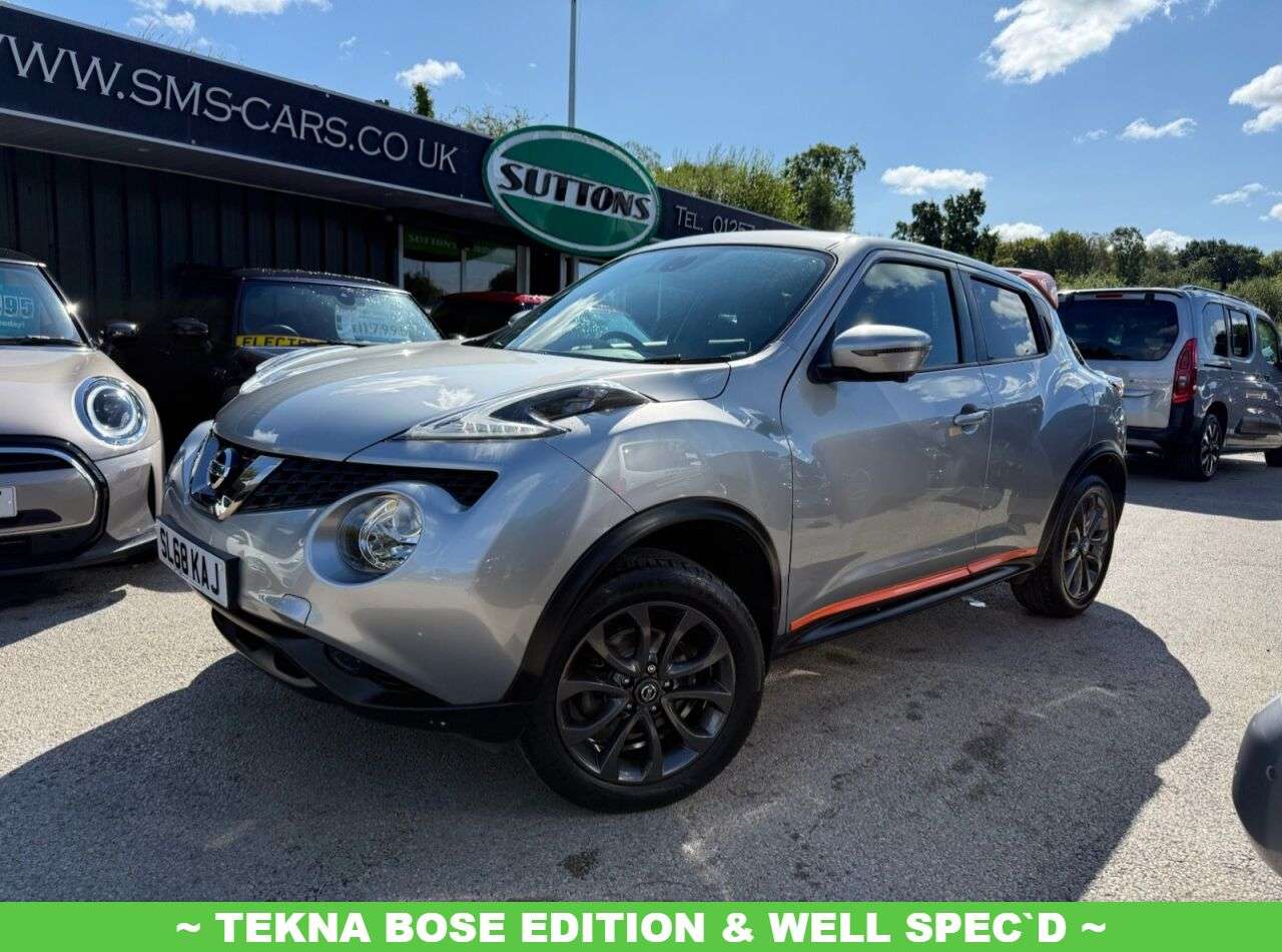 A 2018 NISSAN JUKE 1.6 Tekna SUV 5dr Petrol Manual Euro 6 (112 ps) 4 X FRESHLY REFURBISHED ALL A 2018 NISSAN JUKE 1.6 Tekna SUV 5dr Petrol Manual Euro 6 (112 ps) 4 X FRESHLY REFURBISHED ALL