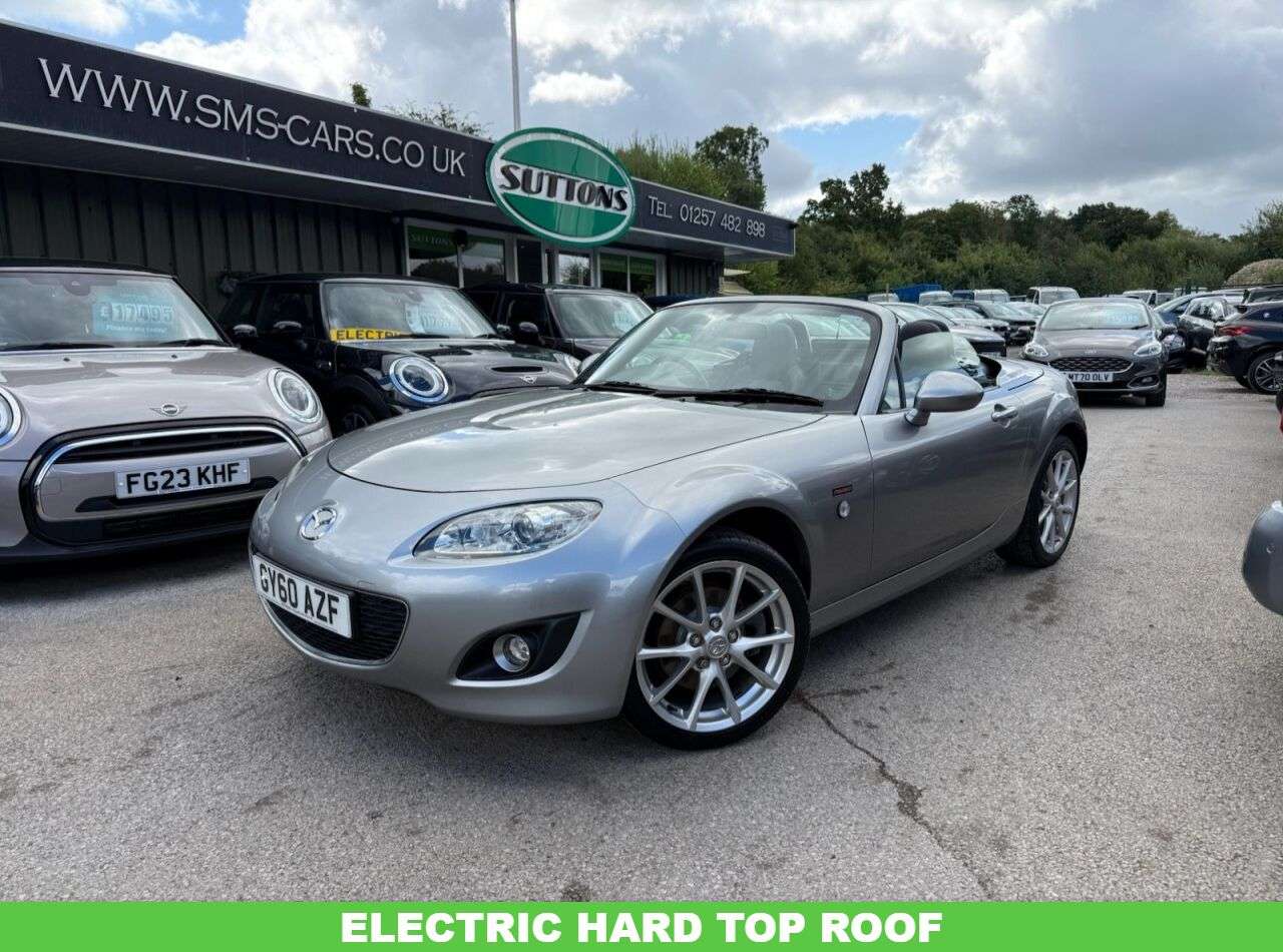 A 2010 MAZDA MX-5 2.0i Miyako Roadster 2dr Petrol Manual Euro 4 (160 ps) ELECTRIC HARD TOP RO A 2010 MAZDA MX-5 2.0i Miyako Roadster 2dr Petrol Manual Euro 4 (160 ps) ELECTRIC HARD TOP RO
