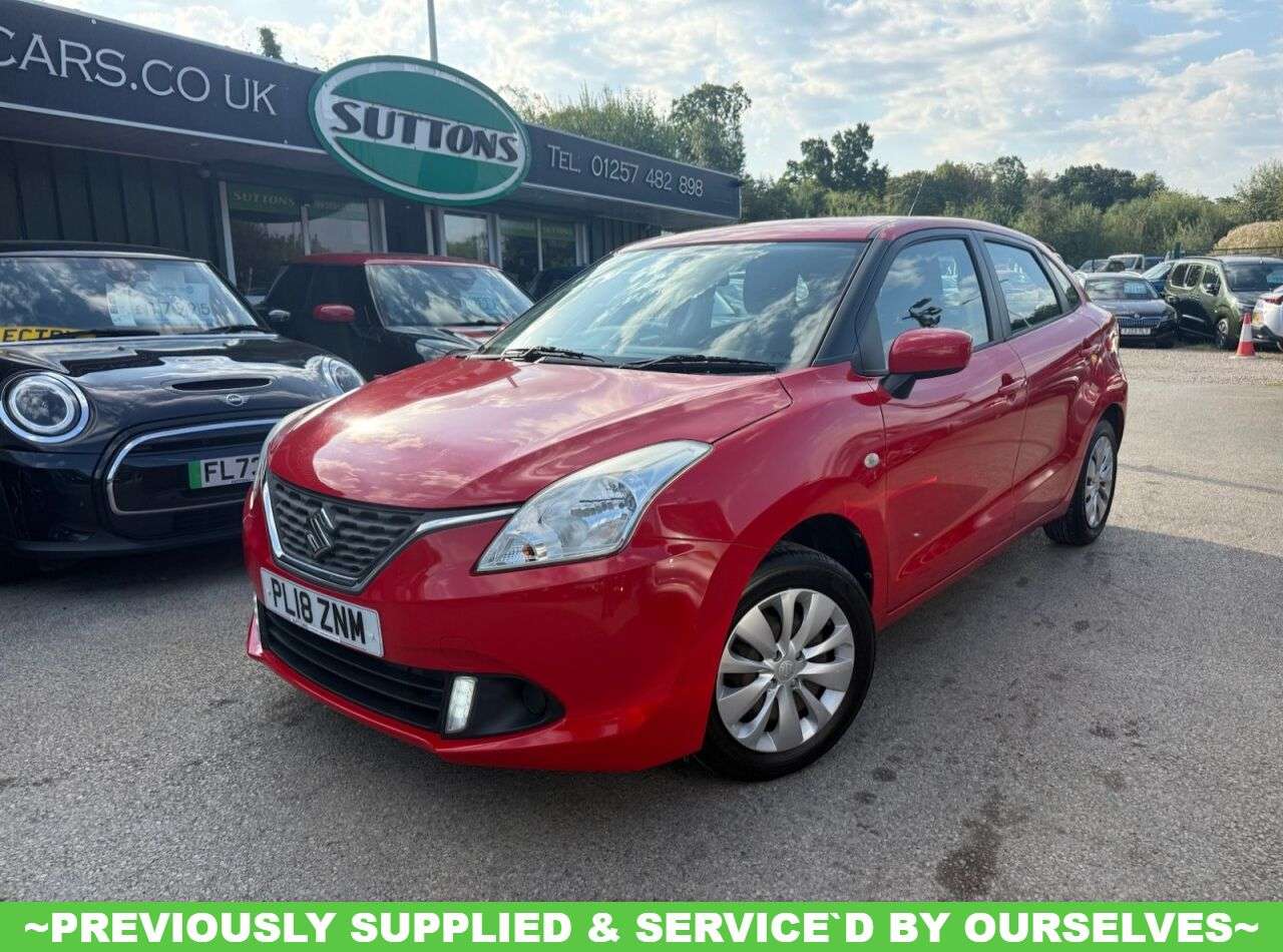 A 2018 SUZUKI BALENO 1.2 Dualjet SZ3 Hatchback 5dr Petrol Manual Euro 6 (90 ps) LOCAL VEHICLE PR A 2018 SUZUKI BALENO 1.2 Dualjet SZ3 Hatchback 5dr Petrol Manual Euro 6 (90 ps) LOCAL VEHICLE PR