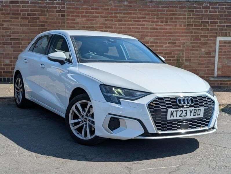 A 2023 AUDI A3 1.0 TFSI 30 Sport Sportback 5dr Petrol Manual Euro 6 (s/s) (110 ps) A 2023 AUDI A3 1.0 TFSI 30 Sport Sportback 5dr Petrol Manual Euro 6 (s/s) (110 ps)