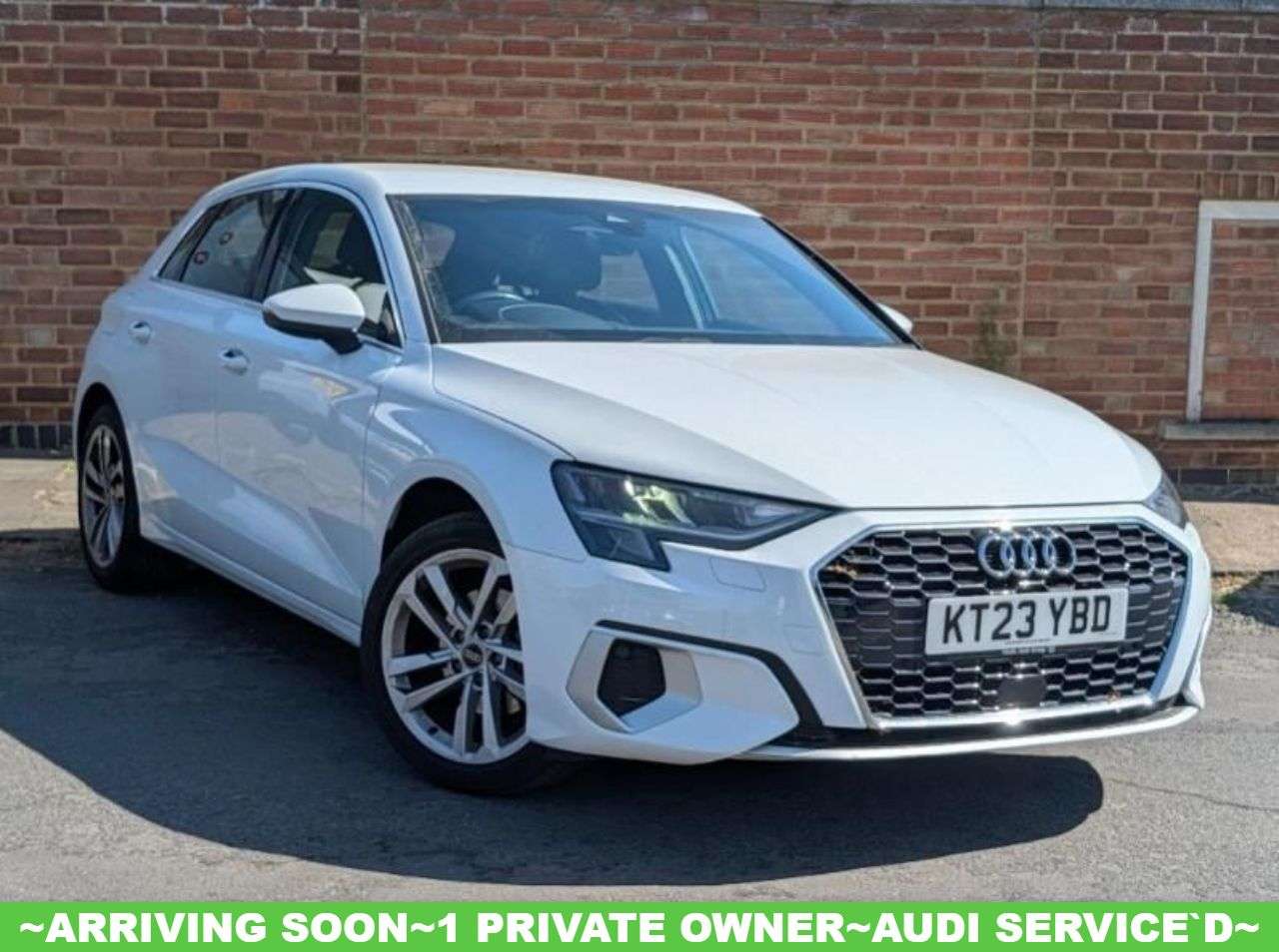 A 2023 AUDI A3 1.0 TFSI 30 Sport Sportback 5dr Petrol Manual Euro 6 (s/s) (110 ps) A 2023 AUDI A3 1.0 TFSI 30 Sport Sportback 5dr Petrol Manual Euro 6 (s/s) (110 ps)