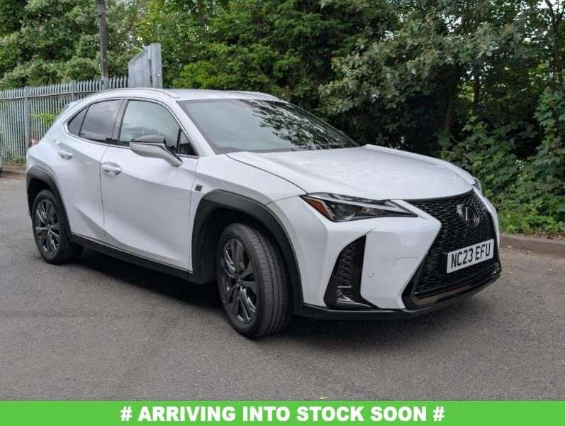 A 2023 LEXUS UX 2.0 250h F Sport Design SUV 5dr Petrol Hybrid E-CVT Euro 6 (s/s) (184 ps) + A 2023 LEXUS UX 2.0 250h F Sport Design SUV 5dr Petrol Hybrid E-CVT Euro 6 (s/s) (184 ps) +
