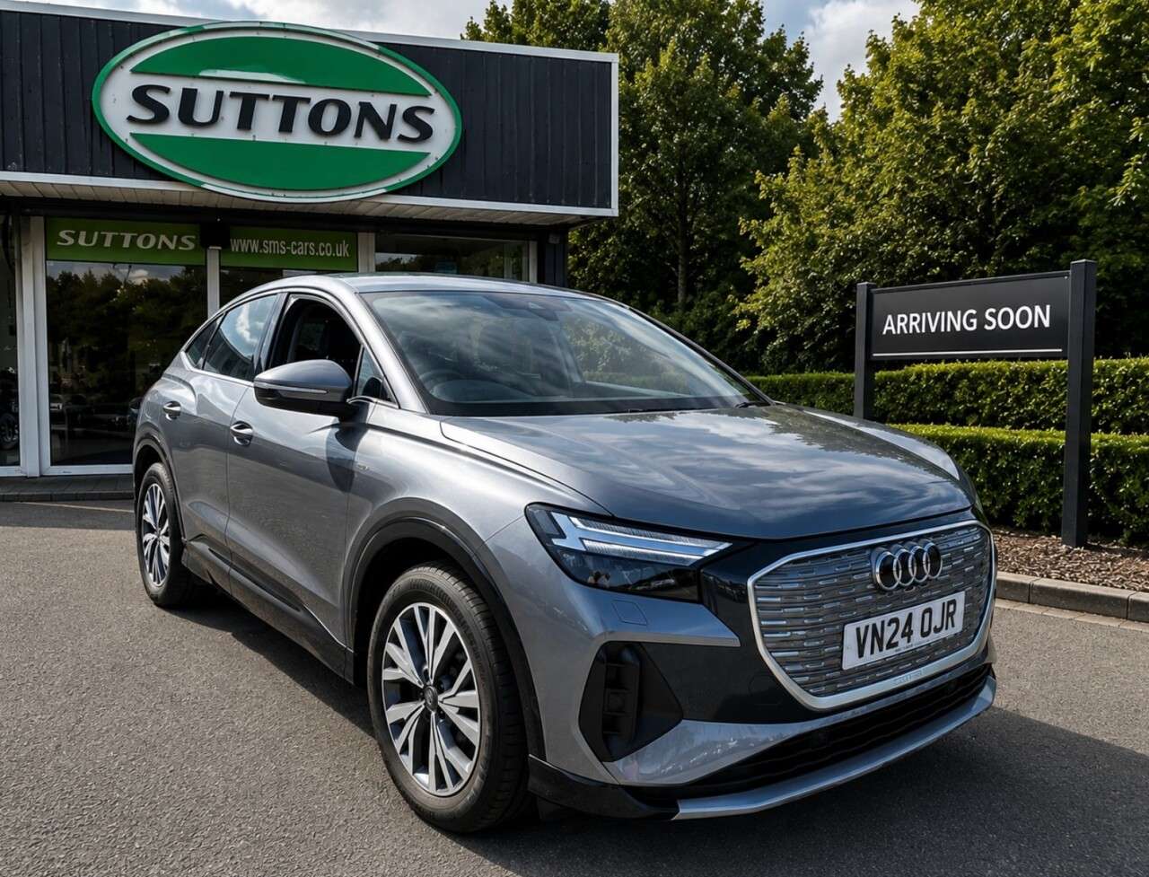 A 2024 AUDI Q4 E-TRON 45 Sport Sportback 5dr Electric Auto quattro 82kWh (286 ps) A 2024 AUDI Q4 E-TRON 45 Sport Sportback 5dr Electric Auto quattro 82kWh (286 ps)
