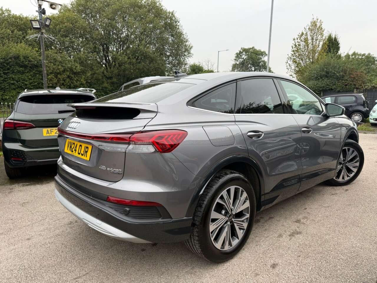 A 2024 AUDI Q4 E-TRON 45 Sport Sportback 5dr Electric Auto quattro 82kWh (286 ps) **FIRST REGISTE A 2024 AUDI Q4 E-TRON 45 Sport Sportback 5dr Electric Auto quattro 82kWh (286 ps) **FIRST REGISTE