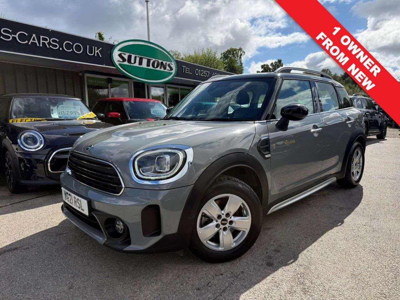 A 2021 MINI COUNTRYMAN 1.5 Cooper Classic SUV 5dr Petrol Steptronic Euro 6 (s/s) (136 ps) SAT NAV- A 2021 MINI COUNTRYMAN 1.5 Cooper Classic SUV 5dr Petrol Steptronic Euro 6 (s/s) (136 ps) SAT NAV-