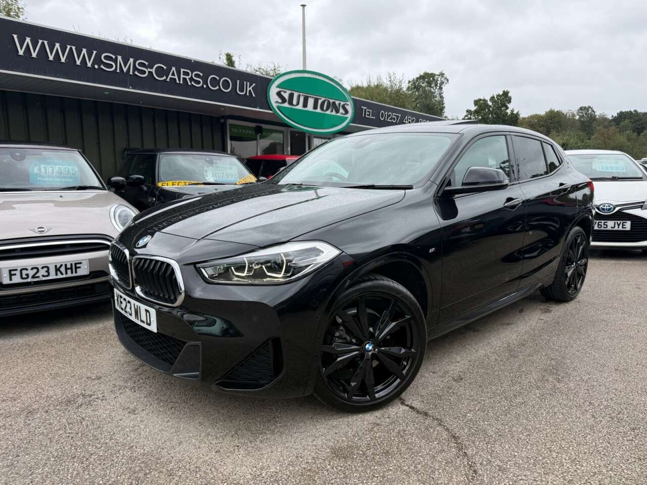 A 2023 BMW X2 1.5 18i M Sport SUV 5dr Petrol Manual sDrive Euro 6 (s/s) (136 ps) 20" WHEE A 2023 BMW X2 1.5 18i M Sport SUV 5dr Petrol Manual sDrive Euro 6 (s/s) (136 ps) 20" WHEE