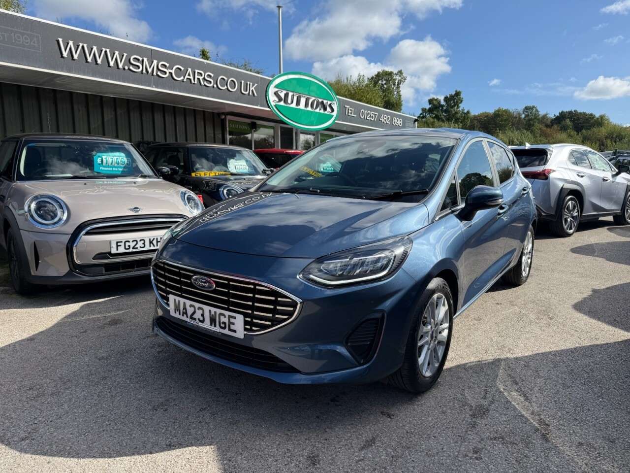 A 2023 FORD FIESTA 1.0T EcoBoost Titanium Hatchback 5dr Petrol Manual Euro 6 (s/s) (100 ps) 1 A 2023 FORD FIESTA 1.0T EcoBoost Titanium Hatchback 5dr Petrol Manual Euro 6 (s/s) (100 ps) 1