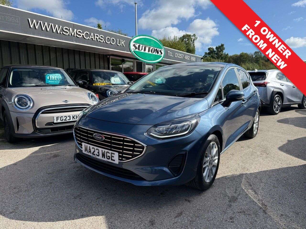 A 2023 FORD FIESTA 1.0T EcoBoost Titanium Hatchback 5dr Petrol Manual Euro 6 (s/s) (100 ps) 1 A 2023 FORD FIESTA 1.0T EcoBoost Titanium Hatchback 5dr Petrol Manual Euro 6 (s/s) (100 ps) 1