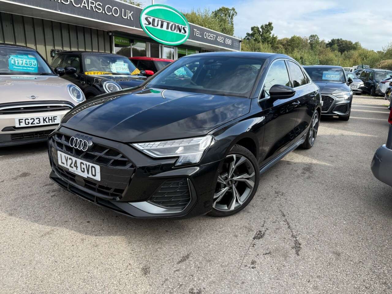 A 2024 AUDI A3 1.5 TFSI 35 S line Saloon 4dr Petrol S Tronic Euro 6 (s/s) (150 ps) SONOS, A 2024 AUDI A3 1.5 TFSI 35 S line Saloon 4dr Petrol S Tronic Euro 6 (s/s) (150 ps) SONOS,