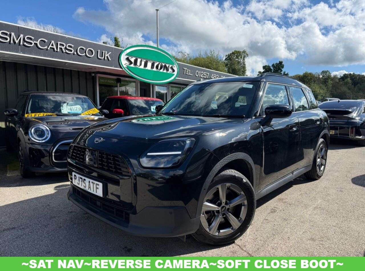 A 2025 MINI COUNTRYMAN 1.5C MHEV Classic SUV 5dr Petrol Hybrid Auto Euro 6 (s/s) (170 ps) SAT NAV~ A 2025 MINI COUNTRYMAN 1.5C MHEV Classic SUV 5dr Petrol Hybrid Auto Euro 6 (s/s) (170 ps) SAT NAV~