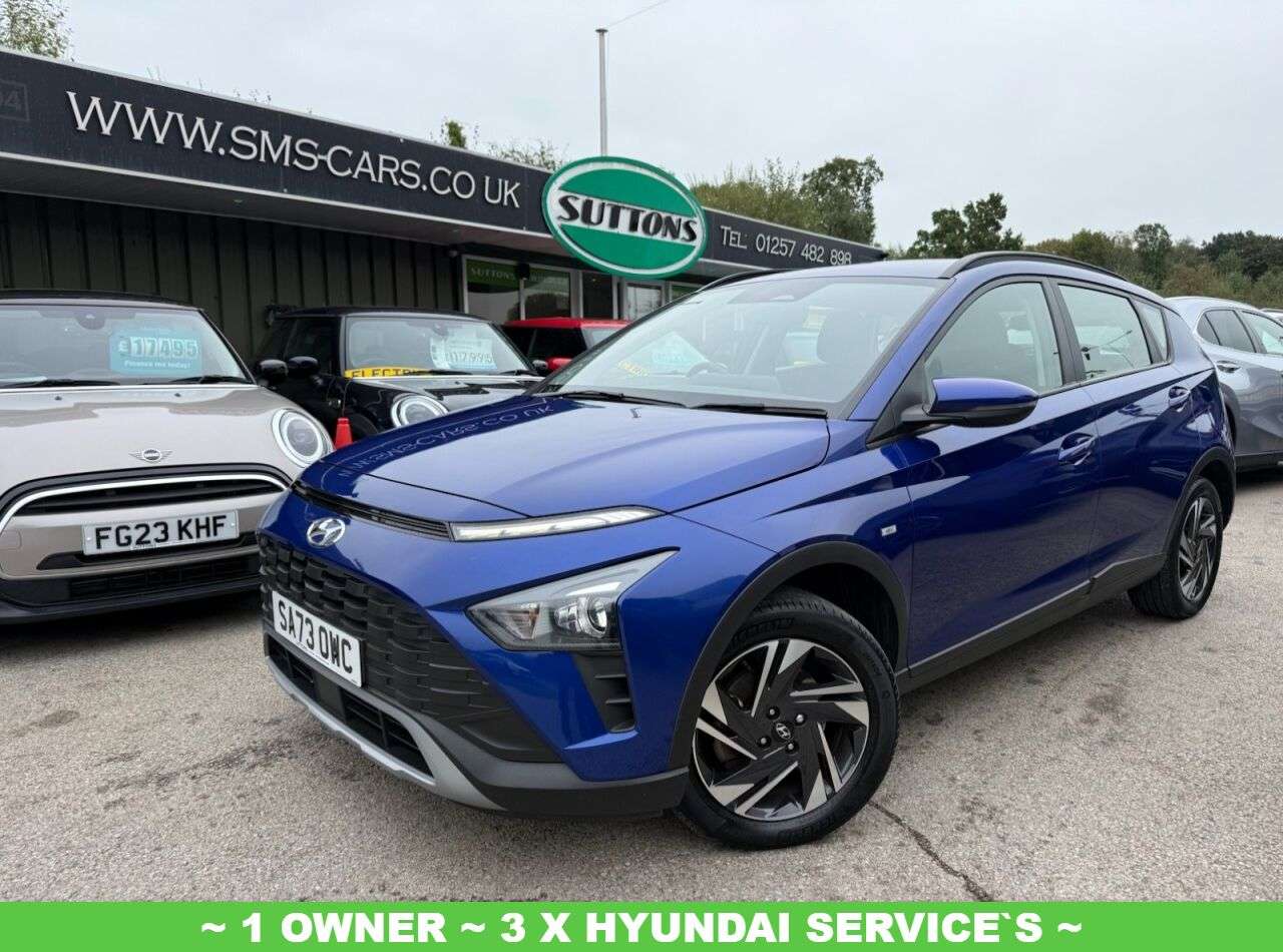 A 2023 HYUNDAI BAYON 1.0 T-GDi MHEV SE Connect SUV 5dr Petrol Hybrid DCT Euro 6 (s/s) (100 ps) R A 2023 HYUNDAI BAYON 1.0 T-GDi MHEV SE Connect SUV 5dr Petrol Hybrid DCT Euro 6 (s/s) (100 ps) R