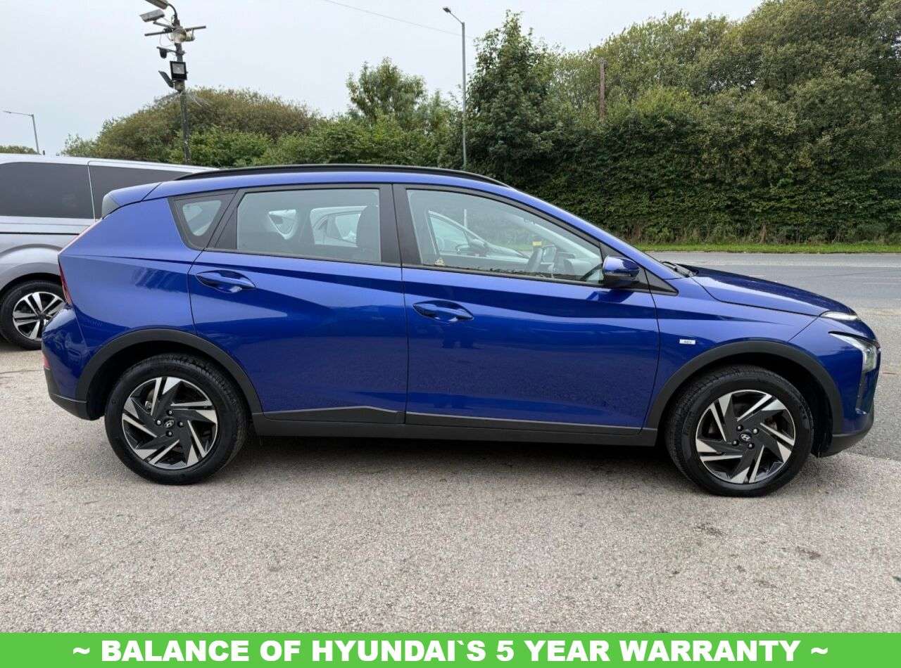 A 2023 HYUNDAI BAYON 1.0 T-GDi MHEV SE Connect SUV 5dr Petrol Hybrid DCT Euro 6 (s/s) (100 ps) R A 2023 HYUNDAI BAYON 1.0 T-GDi MHEV SE Connect SUV 5dr Petrol Hybrid DCT Euro 6 (s/s) (100 ps) R