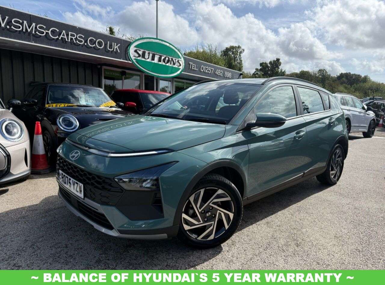 A 2025 HYUNDAI BAYON 1.0 T-GDi Advance SUV 5dr Petrol DCT Euro 6 (s/s) (100 ps) SAT NAV & REVERS A 2025 HYUNDAI BAYON 1.0 T-GDi Advance SUV 5dr Petrol DCT Euro 6 (s/s) (100 ps) SAT NAV & REVERS