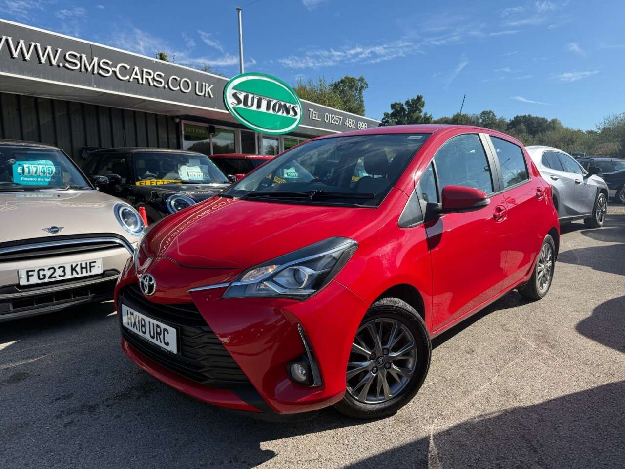A 2018 TOYOTA YARIS 1.5 VVT-i Icon Hatchback 5dr Petrol Manual Euro 6 (111 ps) TOYOTA SERVICE R A 2018 TOYOTA YARIS 1.5 VVT-i Icon Hatchback 5dr Petrol Manual Euro 6 (111 ps) TOYOTA SERVICE R