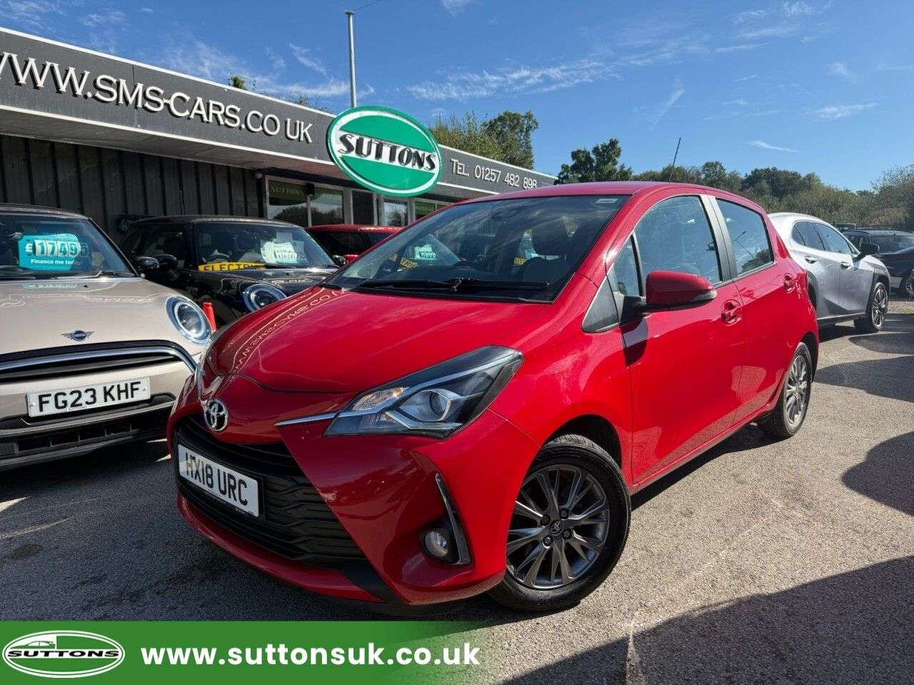 A 2018 TOYOTA YARIS 1.5 VVT-i Icon Hatchback 5dr Petrol Manual Euro 6 (111 ps) TOYOTA SERVICE R A 2018 TOYOTA YARIS 1.5 VVT-i Icon Hatchback 5dr Petrol Manual Euro 6 (111 ps) TOYOTA SERVICE R