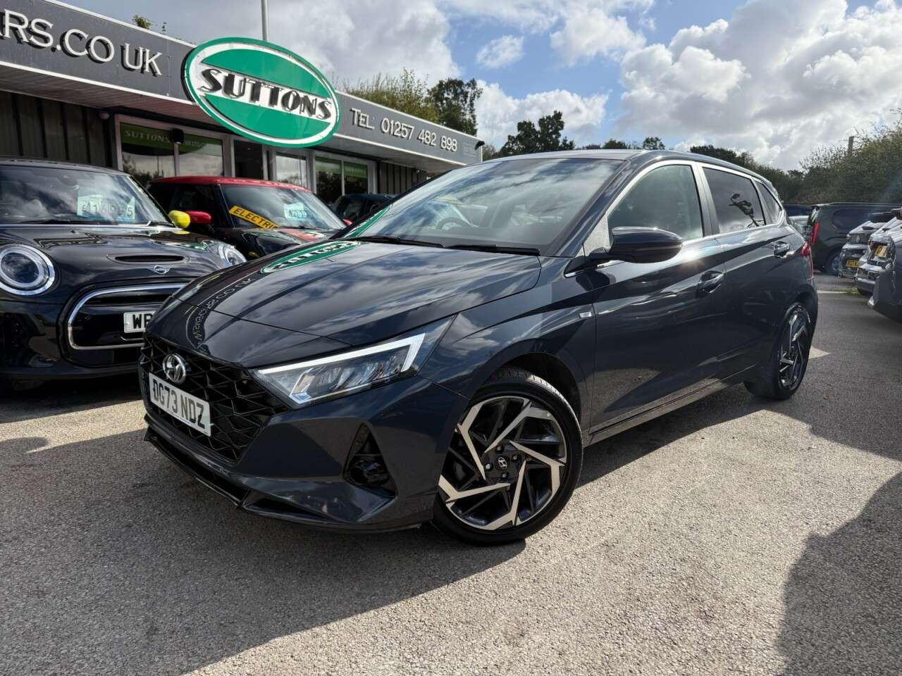 A 2023 HYUNDAI I20 1.0 T-GDi MHEV Premium Hatchback 5dr Petrol Hybrid DCT Euro 6 (s/s) (100 ps A 2023 HYUNDAI I20 1.0 T-GDi MHEV Premium Hatchback 5dr Petrol Hybrid DCT Euro 6 (s/s) (100 ps