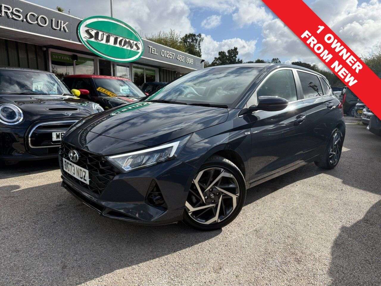 A 2023 HYUNDAI I20 1.0 T-GDi MHEV Premium Hatchback 5dr Petrol Hybrid DCT Euro 6 (s/s) (100 ps A 2023 HYUNDAI I20 1.0 T-GDi MHEV Premium Hatchback 5dr Petrol Hybrid DCT Euro 6 (s/s) (100 ps