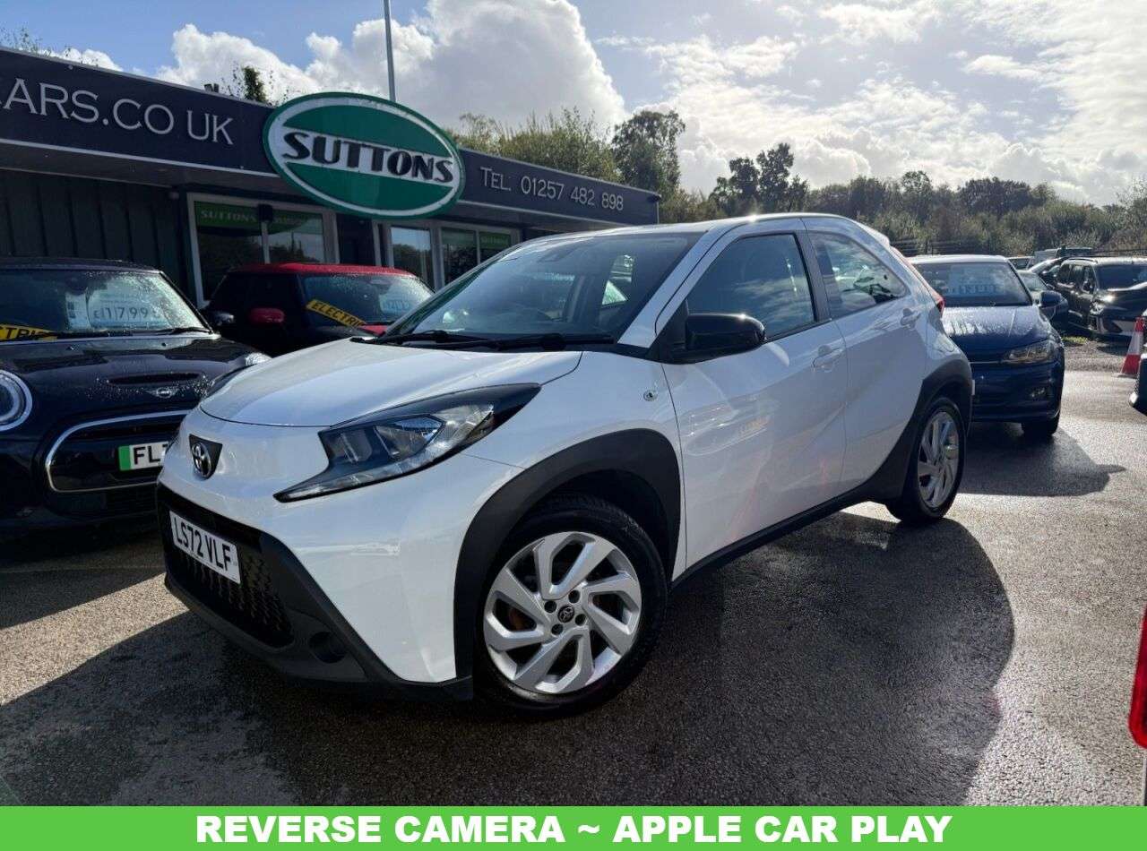 A 2022 TOYOTA AYGO X 1.0 VVT-i Pure Hatchback 5dr Petrol Manual Euro 6 (s/s) (72 ps) *LOCAL PART A 2022 TOYOTA AYGO X 1.0 VVT-i Pure Hatchback 5dr Petrol Manual Euro 6 (s/s) (72 ps) *LOCAL PART