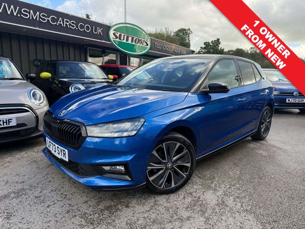 A 2023 SKODA FABIA 1.5 TSI Monte Carlo Hatchback 5dr Petrol DSG Euro 6 (s/s) (150 ps) SKODA SE A 2023 SKODA FABIA 1.5 TSI Monte Carlo Hatchback 5dr Petrol DSG Euro 6 (s/s) (150 ps) SKODA SE