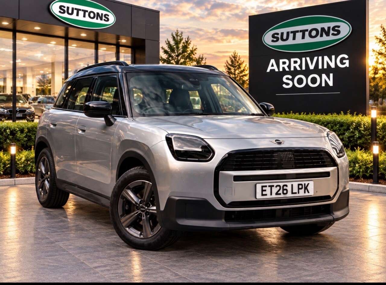 A 2026 MINI COUNTRYMAN 1.5C MHEV Classic SUV 5dr Petrol Hybrid Auto Euro 6 (s/s) (170 ps) **FIRST A 2026 MINI COUNTRYMAN 1.5C MHEV Classic SUV 5dr Petrol Hybrid Auto Euro 6 (s/s) (170 ps) **FIRST