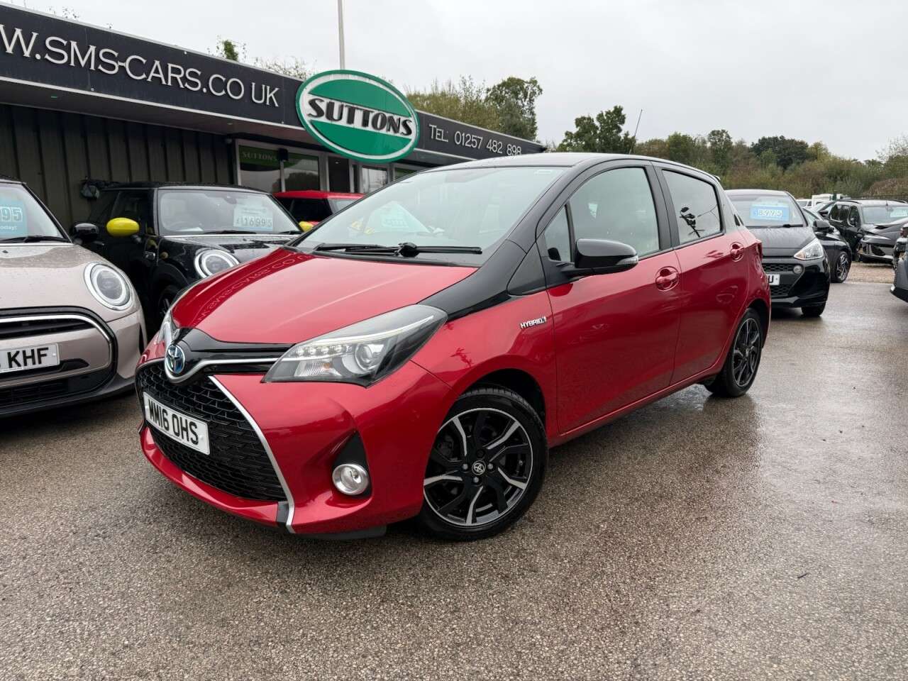 A 2016 TOYOTA YARIS 1.5 VVT-h Design Hatchback 5dr Petrol Hybrid E-CVT Euro 6 (101 ps) £20 YEAR A 2016 TOYOTA YARIS 1.5 VVT-h Design Hatchback 5dr Petrol Hybrid E-CVT Euro 6 (101 ps) £20 YEAR